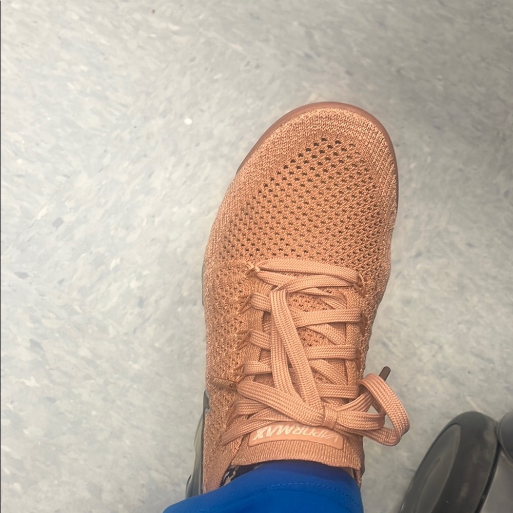 Peach and Gray Vapormax